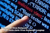 Pengertian Virus Komputer Dan Jenis-Jenis Virus Komputer Lengkap