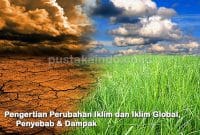 Pengertian Perubahan Iklim dan Iklim Global, Penyebab & Dampak