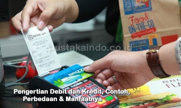 Pengertian Debit dan Kredit, Contoh, Perbedaan & Manfaatnya