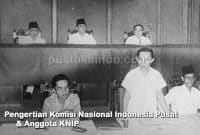 Pengertian Komisi Nasional Indonesia Pusat & Anggota KNIP