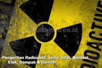 Pengertian Radioaktif, Jenis, Sifat, Manfaat, Efek, Dampak & Contoh