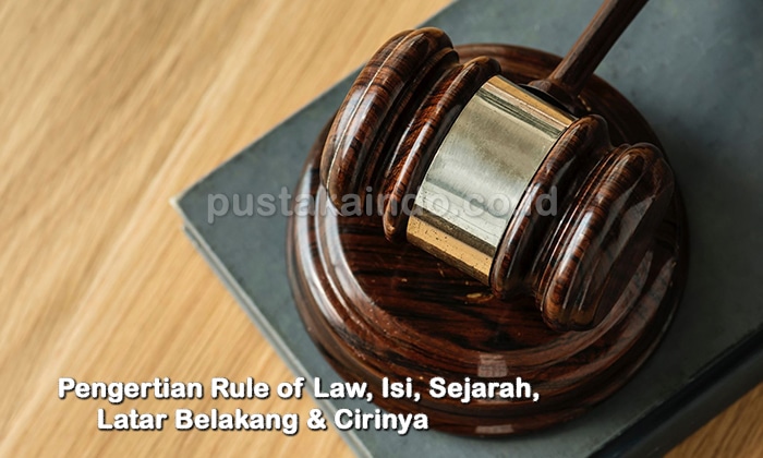 Pengertian Rule of Law, Isi, Sejarah, Latar Belakang & Cirinya