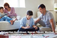 Pengertian Koordinasi, Syarat, Tujuan, Manfaat, Jenis, Lingkup, Prinsip & Dampak