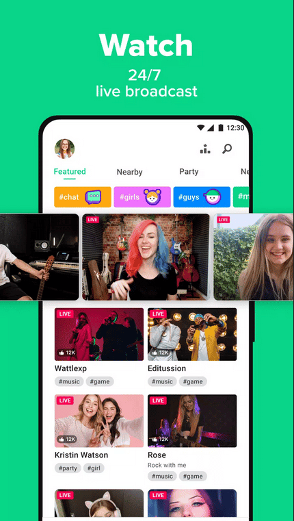 Aplikasi Live Streaming Bar Bar
