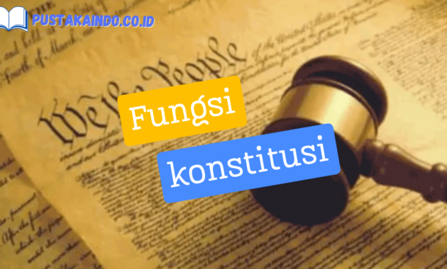 Fungsi Konstitusi