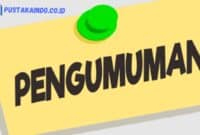 Pengertian Pengumuman